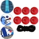 thumbnail image 3 of Kit de 6 anillos en D de PVC para fijación de cubierta, kit de amarre de cubierta, anillo en D Rojo, 3 of 9