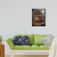 thumbnail image 2 of Halloween Magic Castle Bedroom Wall Decor Bathroom Pictures Canvas Wall Art Prints Artwork for Bathroom Office Bedroom 12"x16", 2 of 7