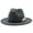 Dark Grey, variant on Ladies Wool Fedora Warm Jazz Hat Chapeau Femme Feutre Panaman Cap Felt Women Fedora Hats with Pearls Belt Vintage Trilby Caps