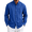 Blue, variant on Mens Long Sleeve Button Down Shirts- Casual Collared Dressy Relaxed Fit Work Office Tops with Pockets Navy Size S-3XL
