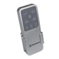thumbnail image 1 of Westinghouse Lighting 7788200 Ceiling Fan & Light Remote Control with Backlit Display, Silver Finish, 1 of 1