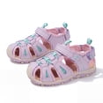 thumbnail image 3 of GYMEPIC Girl Sandals Outdoor Beach Shoes Protective TPR Sole Kids Summer Camp, 3 of 7