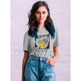 thumbnail image 2 of Taste Of Happiness Manga Style Shaped T-Shirt Women -Image by Shutterstock, Female Small, 2 of 4