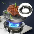 thumbnail image 3 of GUOOL Cast Iron Gas Windproof Disk Saving Cover Wind Bracket Hobs , Pot Holder 2, 3 of 9