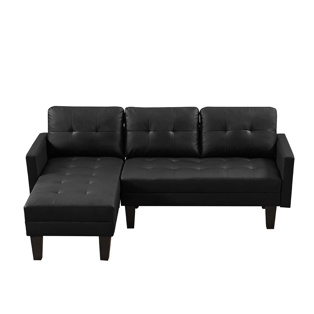 Napping Sofa Set with Ottoman Bench, Sectional Sofa Bed for Living Room