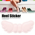 thumbnail image 4 of Pink Heel Pads, Heel Sticker, Pain Relief Non-Slip For High Heels Flat Shoes Pink, Thin Type Thickness 3mm, 4 of 8