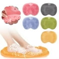 thumbnail image 3 of Foot Scrubbing Pad Bathroom Bath Brush Multifunctional Scrubbing Foot T5D7, 3 of 8