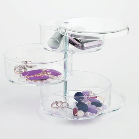 Danielle 3-Tier Acrylic Swivel Organizer