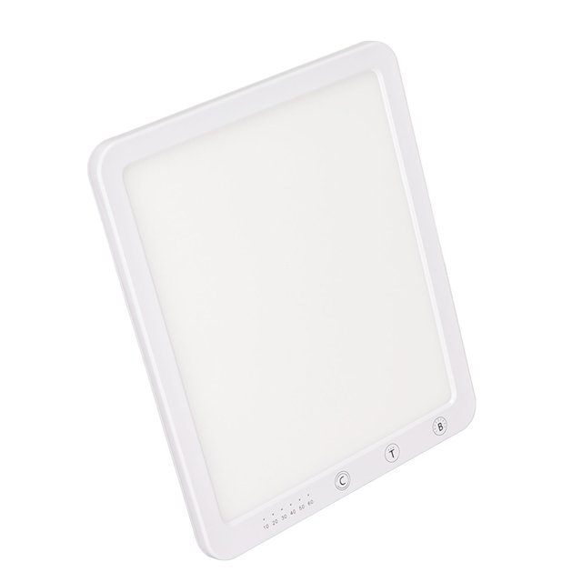 SAD Light Therapy Lamp, SAD Therapy Lamp Keep Energetic 110-240V Ultra Thin 5 Illuminance Modes For Desk US Plug