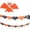 C001- Bat, variant on White Ghost Halloween Decor, Indoor Halloween Decorations, Halloween Wall Decorations, Halloween Garland Indoor, 3D Cutout Ghost Pull Streamer, Easy to Hang for Spooky Home,