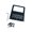 Black, variant on Six Piece T Guitar Bridge for Electric Repair Projects and Service
