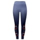thumbnail image 2 of Gibobby Leggins Termicos Mujer Forro Polar Leggings casuales para mujer Leggings de entrenamiento Pantalones de bloque de color con estampado navideño Leggings elásticos (Azul, L), 2 of 5