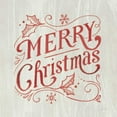 thumbnail image 2 of Nai, Danhui 15x15 White Modern Wood Framed Museum Art Print Titled - White and Bright Christmas IV on Wood, 2 of 4