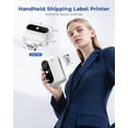 thumbnail image 3 of Phomemo Label Printer, Bluetooth M421 4 x 6 Shipping Label Printer, Thermal Portable Printers for Shipping, Warehouse, Barcode, Address,Compatible wi, 3 of 7