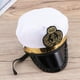 thumbnail image 4 of Sombrero de Capitán Blanco para Disfraz de Halloween y Jardinería, 4 of 8