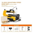 thumbnail image 2 of Power Tools Scroll Saw 16In Electric Jig Saw Table Bench Engraving Machine Speed Adjustable Cutter ,Easy to Use, 2 of 5