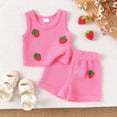 thumbnail image 2 of mgoYE Newborn Infant Baby Girl Clothes Romper Shorts Set Floral Summer Outfits Cute Baby Clothes Girl Size 18-24 Months, 2 of 7