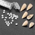 thumbnail image 4 of Toystoory Adhesivo para dentadura postiza para vestido, disfraz, diente, fiesta de Halloween, Cosplay, colmillos de vampiro, de hombre lobo Kits de decoración para fiestas Toystoory HA014424-00, 4 of 5