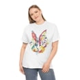 thumbnail image 4 of 2023 Water Rabbit Year Watercolor Paint Design Unisex Heavy Cotton Tee, 4 of 9