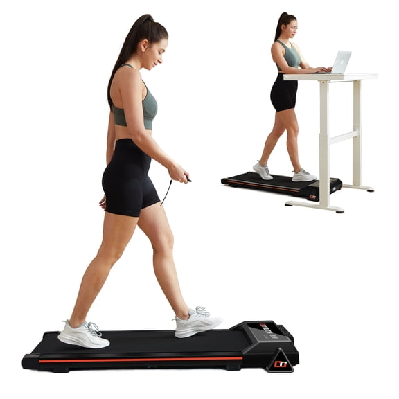 Goyouth Portable Mini Electric Treadmill with 3-Level Incline