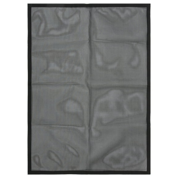 1 Set  Fireplace Mesh Screen Curtain Fireplace Screen Panel Fireplace Screen with Tape