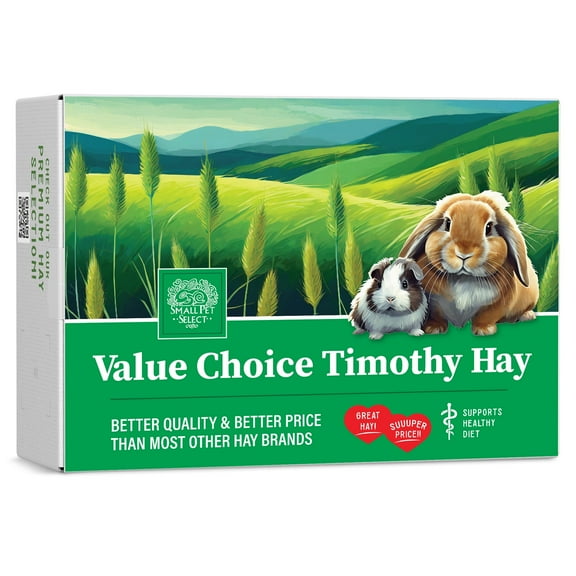 Small Pet Select - Value Choice Timothy Hay, 8 Pound (Pack of 1)