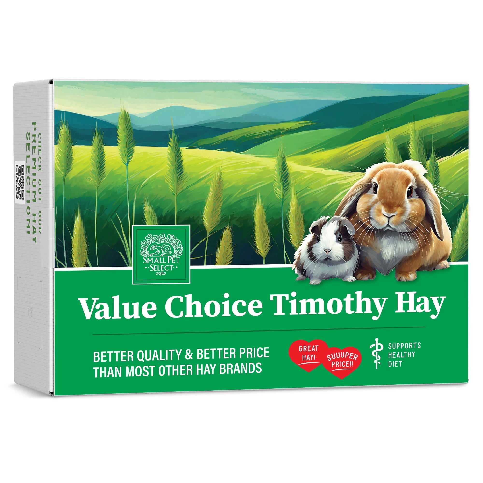 Small Pet Select - Value Choice Timothy Hay, 8 Pound (Pack of 1)