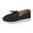 Black, variant on Mostsola Lace up Loafers for Women Casual Non-Slip Lightweight Walking Shoes Slip on Flat Shoes