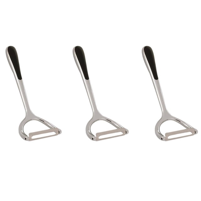 3X Pelador de Frutas Vegetales Acero Inoxidable Súper Peladora de Papas Gadget de Cocina
