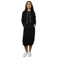 thumbnail image 2 of Baby'O Women's Super Comfy Hoodie Sweatshirt Bubble Dress, 2 of 2