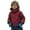 1#Red, variant on Kiijoy Little Boys Winter Down Coat Warm Hooded Padded Coat Kids Outerwear, Sizes 5-6