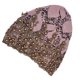 thumbnail image 1 of Envoltura para la cabeza Bufanda musulmana para mujer de moda Turbante retráctil Retro bordado con cuentas HatLight Purple, 1 of 5