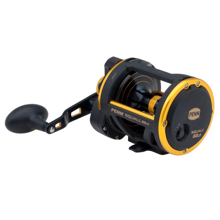 PENN SQUALL 60LD クエ釣りリール PENN Squall Lever Drag Nearshore/Offshore Fishing Reel, Size