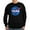 Black, variant on CafePress - NASA Logo Sweatshirt - Classic Crew Neck Sweatshirt