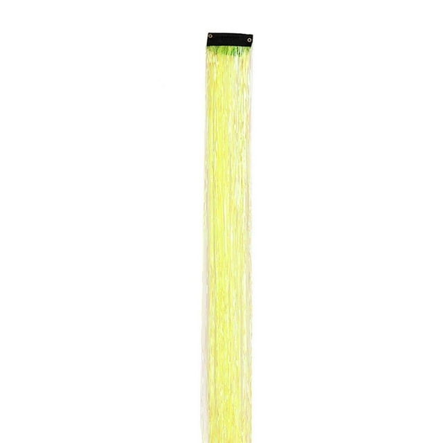 1Pcs Hair Tinsel Clip In Hair Extensions Bling Silk For Flare Strands Shining Sparking Hair