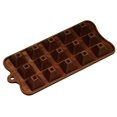 thumbnail image 1 of Fat Daddio's Silicone Chocolate Mould - Pyramids, Dimpled, 1 of 1