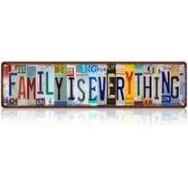Vintage Family Is Everything Wall Decor Home Street Signs Metal Tin Signs 16 x 4 Inches