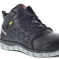 thumbnail image 2 of Reebok Work Women's Sublite Cushion Composite Toe Waterproof Athletic Mid Cut Work Shoe Black/Grey - RB414, 2 of 4