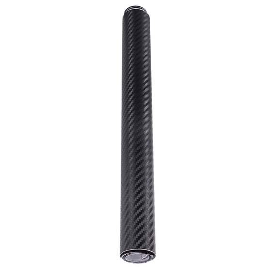 WEUVEB 4D Black Carbon Fiber Vinyl Wrap 152cm x 30cm Car Interior Sticker