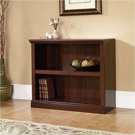 Cherry Storage Furniture - Pemberly Row 2 Shelf Bookcase in Cherry