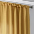 thumbnail image 5 of Ombre Gold Faux Linen Sheer Curtain (1 Panel), Ombre Gold, 50W X 108L, 5 of 10