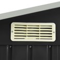 thumbnail image 4 of vidaXL Garden Shed with Rack Anthracite 205x130x183 cm Iron, 4 of 4