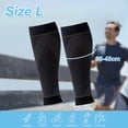thumbnail image 2 of Conjuntos de compresión de pantorrilla Dinheiro para hombres y mujeres - Conjuntos de compresión de piernas - Correr, andar en bicicleta, viajar, 2 of 7