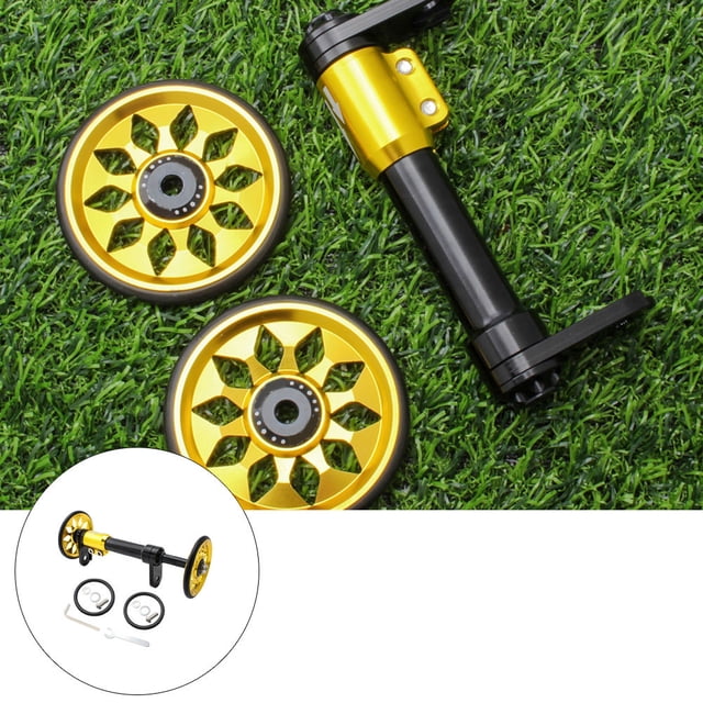 OUNONA 1 Ensemble Rallonge de Roue à Poussée Facile pour Vélo Pliant en Alliage d'Aluminium Robuste