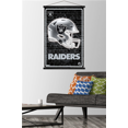 thumbnail image 2 of NFL Las Vegas Raiders - Neon Helmet 23 Wall Poster with Magnetic Frame, 22.375" x 34", 2 of 5