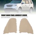 thumbnail image 3 of Front Door Trim Panel Armrest Cover, 1 Pair Soft Microfiber Leather Door Armrest Cover Fits Most Vehicles, 3 of 7