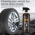 thumbnail image 3 of Danieerclosy Brake Bomber Cleaner Powerful Wheel Cleaner, Bronze Bomber Non-Acid Wheel Cleaner, Perfect for Cleaning Wheels and Tires, Rim Cleaner & Brake Dust Remover Wheel Cleaner (2PC), 3 of 7
