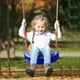 jovati PE Siège Pivotant en Plastique avec Corde Réglable Enfants Arbre Swing Siège Extérieur Intérieur – image 5 sur 9
