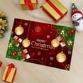 thumbnail image 6 of Wadada Christmas Doormat Merry Christmas Door Mat Non-Slip Indoor Outdoor Front Door Doormat Living Room Bedroom Entrance Rug Kitchen Floor Mat Home Festive Decoration 15.7" x 23.6", 6 of 6