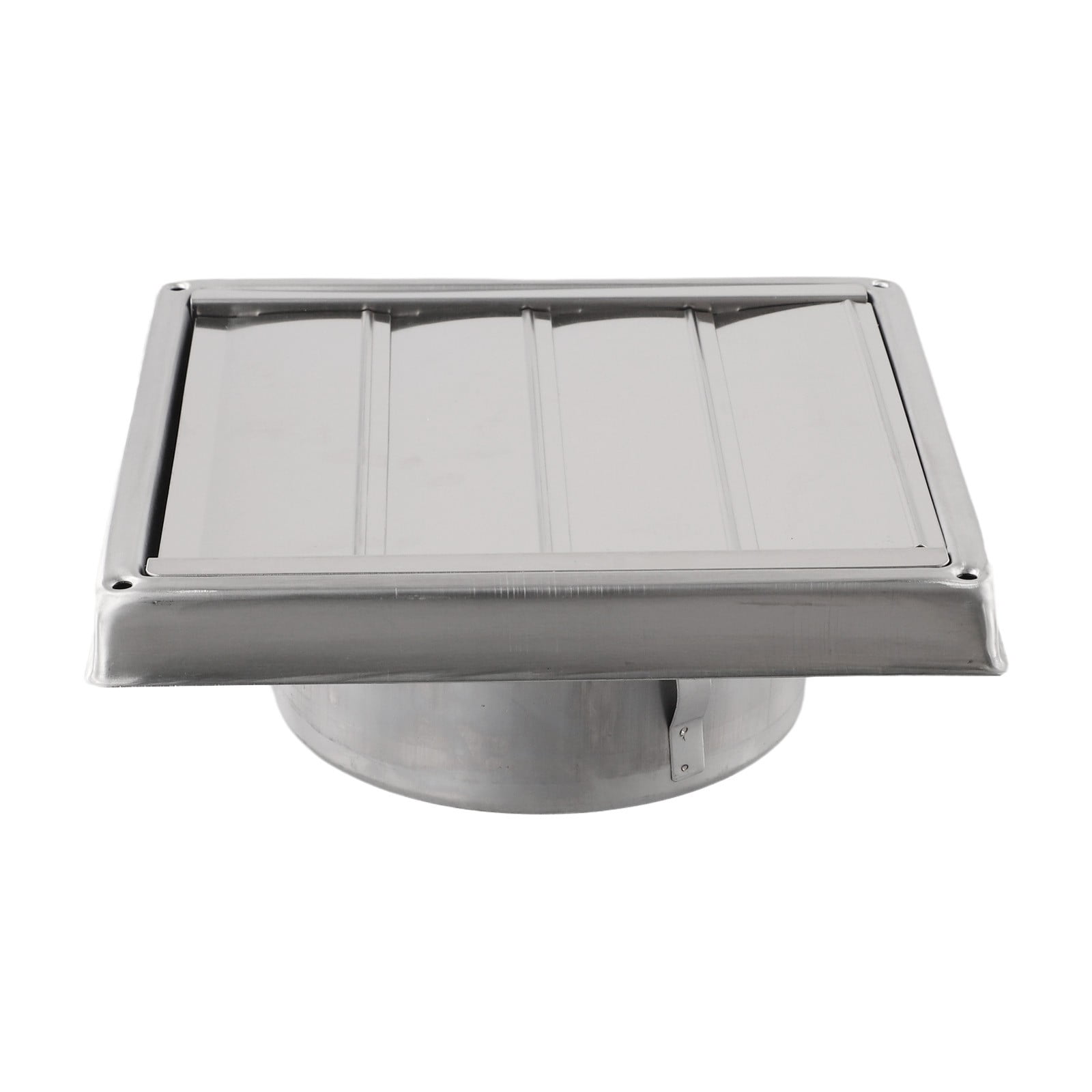 4/5/6inch Stainless Steel Gravity Grille Duct Vent Cover with Non-Return Louver